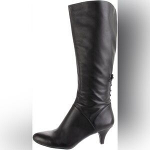 Naturalizer Dinka Boot, Black, Wide Calf, Knee high Boots- NEW IN BOX!